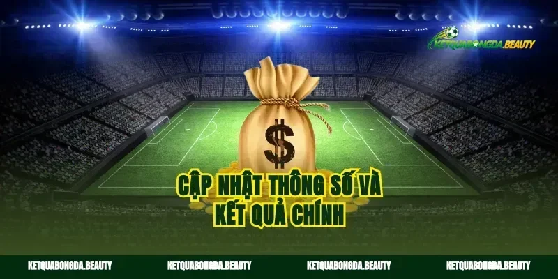 Cập nhật thông số và kết quả chính
